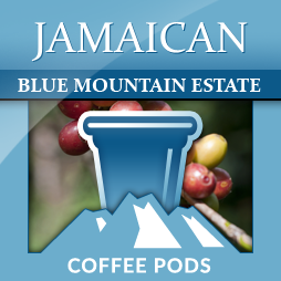 Jamaica Blue Mountain Estate Single Coffee Pods 12-pk