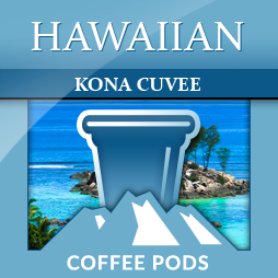 Hawaiian Kona Cuvee Single Coffee Pods 12-pk