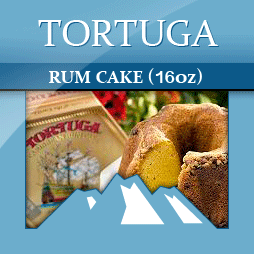 Tortuga Rum Cake (16oz)
